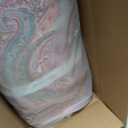 Levtex Home - Spruce Red Quilt Set - Full/Queen Quilt (88x92in.) + Two Standard Pillow Shams (26x20in.) - Paisley Pattern in Burgundy, Red, Tan, Grey - Reversible - Cotton