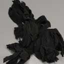 36 Pack Foam Pad Hanger Covers for 17 inch Hanger,No Slip Foam Protection Black Strips for Clothing,Sweaters Shirt Dress Pants