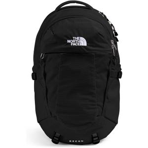 The North Face Women's Recon Everyday Laptop Backpack - Commuter Travel Bag, 18" Laptop Sleeve, Water-Repellent, TNF Black/TNF Black-NPF, One Size, 30 Liters