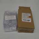 Ilyapa 2oz Plastic Dessert Cups - 50 Pack Mini Dessert Cups with Spoons - Clear Reusable Small Appetizer Cup for Cheesecake Shooters, Chocolate Mousse, Parfait - Party and Catering Supplies - Square