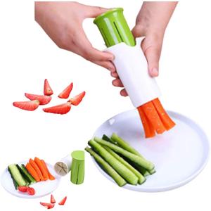 Cucumber Strawberry Grape Slicer, Carrot Potato Cutter, Creative Kitchen Tools, Multi-Function Fruit And Vegetable Slicer, Salad Making Pizza Fruit Dispenser Cucumber Strawberry Grape Slicer, Carrot Potato Cutter, Creative Kitchen Tools, Multi-Function Fruit And Vegetable Slicer, Salad Making Pizza Fruit Dispenser