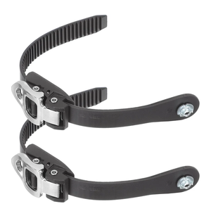 Roller Skate Strap 2Pcs Inline Roller Shoes Strap Professional Buckle Strap Replacement Snowboard Straps Energy Leash for Men Women Kids(Black) Roller Skate Leash