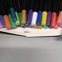 Metallic Marker Pens, 30 Colors Dual Tip Acrylic Paint Pens for Black Paper, Scrapbooking, Photo Album, Rock Painting, Paint Marker for DIY Arts & Crafts, Glass, Wood, Card Making, Scrapbook Supplies