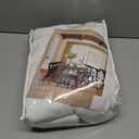 Thick Linen White Curtains 90 Inches Long for Living Room Bedroon Aesthetic Pinch Pleated Drapes with Hooks Rings Back Tab Light Filtering Semi Sheer Ceiling Floor Custom Made Memory Trained Curtain (40"W x 90"L (Pack of 2))