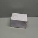 8 Pcs Ceramic Trinket Dish Lotus Leaf Jewelry Tray Small Ring Dish for Earrings, Rings, Jewelry Holder, Key Bowl(White)