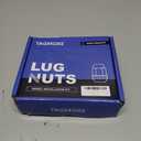 20pcs 1/2"-20 Lug Nuts - Compatible with 1987-2018 Jeep Wrangler, 1993-2010 Grand Cherokee, 1994-2001 Dodge Ram 1500, 1991-2019 Ford Explorer, One-Piece Design Factory Chrome Wheel Lug Nut Set