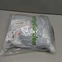 PRETTYGARDEN Women's Fall Dresses 2025 Long Sleeve V Neck Swiss Dot Empire Waist Chiffon Dress Ruffle Smocked Midi Dresses (Black, L)