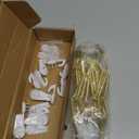 12 Piece Plate Hangers, 6/8/10 Inch Invisible Brass Wall Plate Hangers, Comes with 16 Piece Wall Hooks for Decorative Plates (Gold)