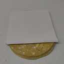120 Pieces Gold Paper Placemats 13 Inch Glitter Diamonds Round Disposable Table Mats Decorative Paper Mats for Dining Wedding Birthday Gold Glitter Banquet Party