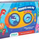LoveDabble Mother and Baby Animal Match Puzzle - Mommy and Me - Under The Sea | Puzzles for Kids Ages 2-4 | Animal Puzzles for Toddlers and Kids (Large)