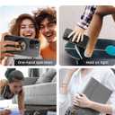 2 x Typecase Folding Phone Stand: Foldable Phone Holder for Desk - Ultra Thin Adjustable Kickstand - Magnetic Phone Grip Home Desk Accessories Compatible with Phone Tablets (Bee's Garden)