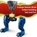 LEGO NINJAGO Jay's Dragon Mech Fight Building Toy - Pretend Play Set for Boys & Girls, Ages 4+ - Includes 2 Minifigures - Gifts for Birthdays - 71853