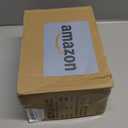 Modern Pendant Light Fixtures for Kitchen Island, Farmhouse Striped Glass Pendant Lighting with Gold Socket, Stylish Ceiling Light for Dining Room and Living Room (5.12'', Amber)