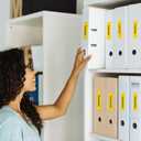 COLORWING Compatible with DYMO D1 Label Tape Black on Yellow 45018 S0720580 Replace for DYMO Label Maker Refill D1, 1/2 Inch x 23 Ft, for Dymo LabelManager 160 420P 210D 280 360D PnP, 3-Pack