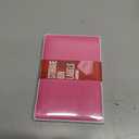 MESS Large Bin Labels for Storage (50 6x4) - Pantry and Craft Organization - Removable Labels for Moving Boxes (Pink)