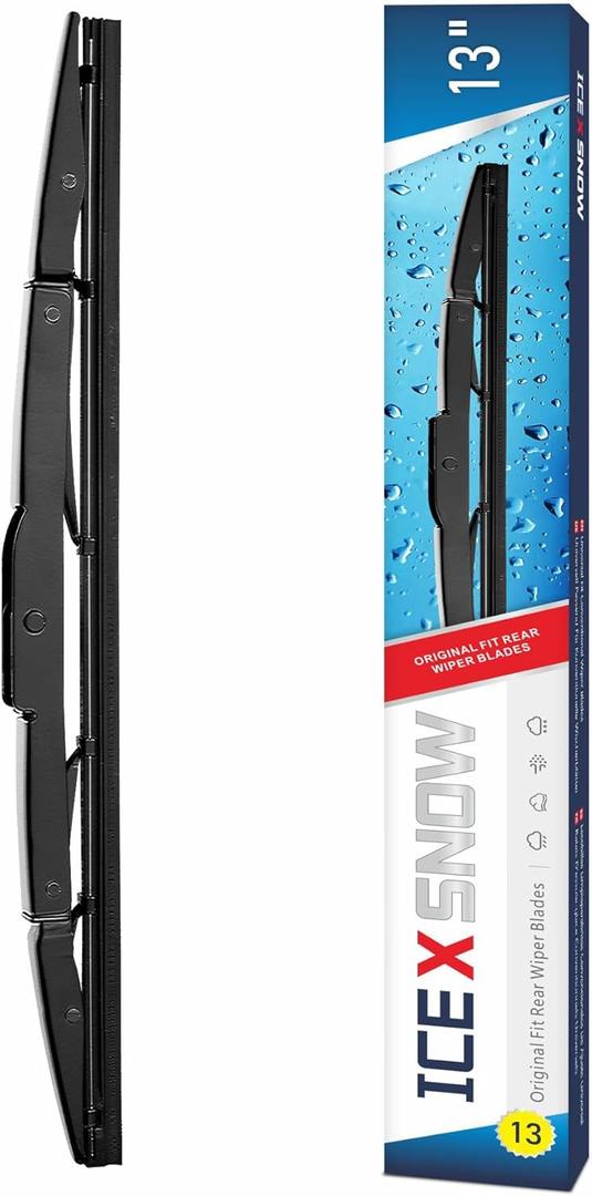 13" Rear Wiper Blade Replacement for Honda CRV 2012 2013 2014 2015 2016 +More Cars Back Windshield Wiper Blade, Genuine 76730-T0A-003