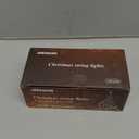 JMEXSUSS 100 LED String Lights Indoor Bedroom, 8 Modes Warm White Christmas Lights Plug in, 33ft Connectable Room Fairy Twinkle Light Outdoor for Mirror Room Home Garden Xmas Tree