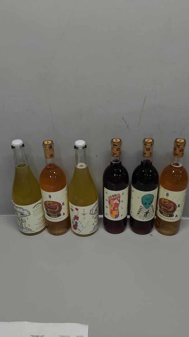 Wine 6 Bottles 750ml