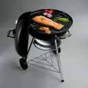 Weber Jumbo Joe Premium Charcoal Grill, 22Inch, Black Portable Outdoor BBQ Grill with Durable Plated Steel Grates, PorcelainEnameled Bowl & Precision Airflow Control