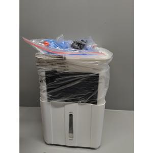 Windowless Portable Air Conditioners, 3.6 gal Removable Water Tank,4 Ice Packs, 4 Modes & 3 Speeds,12H Timer Oscillating Swamp Cooler for Room no Windows, Bedroom, Living Room (white&black)
