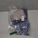 Baby Sleep Sack 6-12 Months 3 Pack 100% Cotton Lightweight 0.5 TOG Wearable Blanket Baby Sleep Bag with 2-Way Zipper for Newborn Infant Blue (Medium)