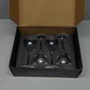 GIHOP Nick and Nora Cocktail Glasses, 5.8Oz Hand Blown Martini Glasses Set of 4, 100% Lead-Free Crystal Coupe Glassware, Small Cocktail Glasses for Manhattan, Cosmopolitan, Espresso with Gift Box