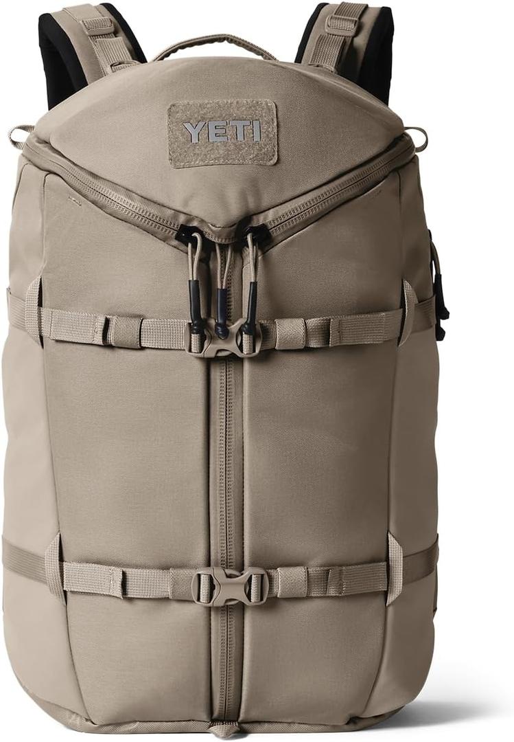 YETI Ranchero Backpack 27L, All-Day Utility Pack, Structured and Durable, Cape Dark Taupe