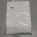 Womens Cap Sleeve T Shirts V Neck Casual Tops Oversized T-Shirt Summer Trendy Lightweight Loose Fit Basic Tees (White, S)