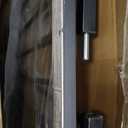 keny 36" Extra Tall Baby Gate for Doorways, Fits Openings 29.7" to 46" Wide, Auto Close Pressured Mounted Dog Gate for Stairs, No Drilling Easy Install Pet Gate, Black