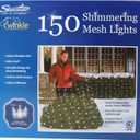 Twinkle Net Lights - 4x6 Shimmering Mesh 150 Lights