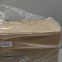 Wood Potato Onion Storage Bin, Stackable Pantry Organizer, Open Front Kitchen Produce Storage with Anti-slip Mat, 3 Tier Countertop Snack Food Container for Fruit Vegetable Bread, Set of 3