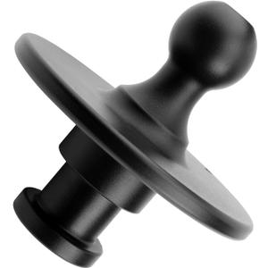 Fifth Wheel to Gooseneck Adapter 2085295 - Kingpin to 2-5/16 Inch Ball With 30,000lbs Max Load Capacity - For Tractor and Trailer - Black