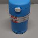 Thermos Stainless Steal Food Jar with Folding Spoon-Blue, 16 oz 