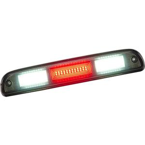 Third 3rd Brake Light LED for 1999-2016 Ford F250 F350 F450 F550 Super Duty, High Mount Rear Brake Lights Assembly for 99-16 F-250 F-350 F-450 F-550, 93-11 Ranger Center Cab Cargo Stop Light