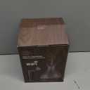 Smart WiFi Wireless Essential Oil Aromatherapy 400ml Ultrasonic Diffuser & Humidifier with Alexa & Google Home Phone App & Voice Control - LED & Timer Settings Dark Brown