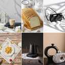 Yoocheese Photo Backdrop Kit, Double-Sided Paper Background with Stand, 22x34 Inch, 14 Colors, for Product Food Photography, Studio Tabletop Props, small size