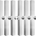 9898 Flavorizer Bars for Weber Summit Silver/Gold/Platinum C/C4 & D/D4 Series,15 7/8" Replacement Parts for Weber 5230001 5710001 5230009 5330001 5340001 for Weber Stainless Steel Heat Plate Set 98982