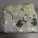 Simhomsen Embroidered Irish Clover St. Patricks Day Table Runner, Spring Shamrock Decorations (14 x 34 inches)