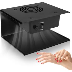 Nail Dryer Fan for Regular Polish 110V 300W Professional Nail Drying Fan with Hot and Cool Air for Hands and Feet Salon Air Nail Dryer Blower Fan for Manicure Salon and Home Use