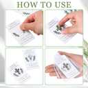 Tioncy 120 Pcs Pocket Hug Token Bulk Greeting Cards with Cross Crystal Stones Religious Keepsake Exchange Bookmarks for Friends Family Distance Social Relationship Gift (Cute Style,Stylish Color)