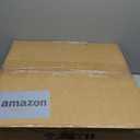 20 Inch Low Profile Caged Ceiling Fan with Light and Remote, Flush Mount, Noiseless DC Motor, Reversible, 6 Speed with Timer, Rustic Bladeless Cage Design for Bedroom Kitchen Dining Room (White Brush Gold)