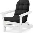 Adirondack Chair Cushion, Thick Indoor/Outdoor Rocking Chair Cushion with High Elasticity PP Cotton, Fade-Resistant, 44'x19'x4