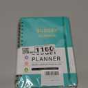 Undated Monthly Budget Planner - 12 Month Budget Book With Expense & Bill Tracker, Money Budgeting Notebook To Effectively Manage Your Finances - Turquoise