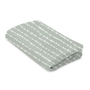 4moms mamaRoo Sleep Waterproof Bassinet Sheet - Beads, Sage