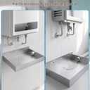 Tankless Water Heater Drain Pan, Wall Mounted Stainless Steel Drip Tray