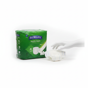 FitRight Extra+ Adult Diapers, Disposable Incontinence Briefs, Leak-Proof Diaper, Absorbent Briefs For Men and Women, Maximum Protection, Medium, 32  44 in, 20 briefs per bag