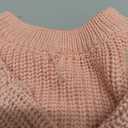 Karwuiio Toddler Baby Girl Boy Knit Sweater Round Neck Long Sleeve Pullover Sweatshirt Fall Winter Clothes (0-3 Months)