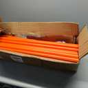 Orange Soccer Agility Poles Set Detachable Sports Trainning Speed Pole Slalom Poles with Rubber Base Sport Traning Equipment