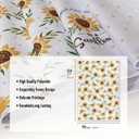2 x Sunny Kitchen Towels for Mom-Sunflower Absorbent Microfiber Dish Towel,Great Gift for Hostess,New Home,Women,Friends,Housewarming on Birthday Christmas Mother's Day 16" x 24