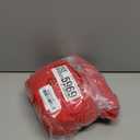 Babenest 7.2Ft Red Wedding Arch Cover, Spandex Fitted Arch Backdrop for Photography, Round Top Chiara for Party Ceremony Birthday Baby Shower Anniversary Decoration